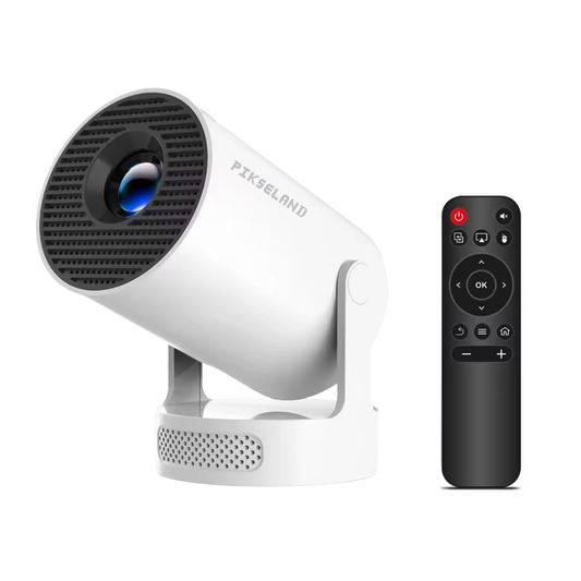 PikseLand 4K™ - Smart Pojektor z WI-FI i Androidem
