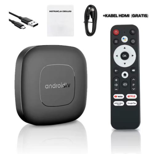 PIKSELAND™ – PixelCube Kostka do telewizora Android Smart TV